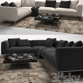 Frank Sofa by B B Italia